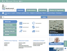 Tablet Screenshot of nederweert.nl
